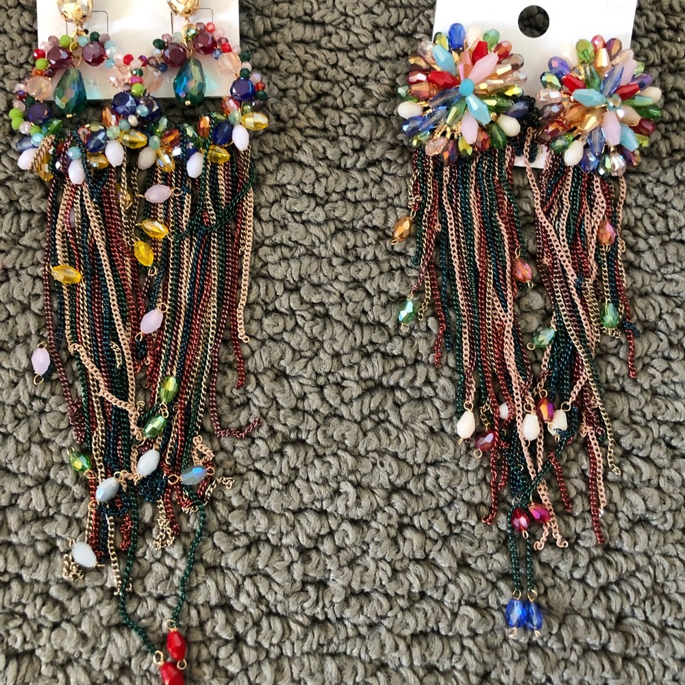 All these brand new necklace and earrings